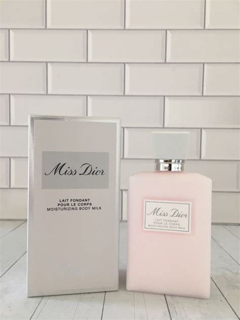 boots miss dior body lotion.